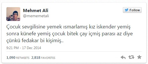 Twitter'ın fenomeni Memetali