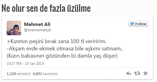 Twitter'ın fenomeni Memetali