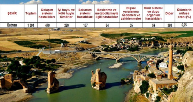 Ölüm oranlarının en yüksek olduğu iller