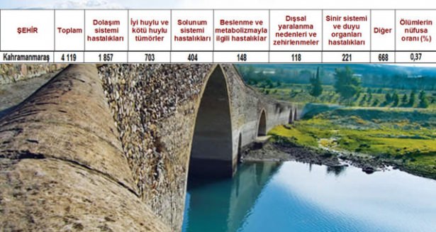 Ölüm oranlarının en yüksek olduğu iller