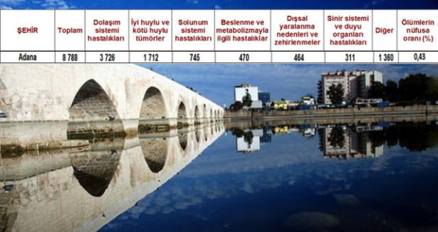 Ölüm oranlarının en yüksek olduğu iller