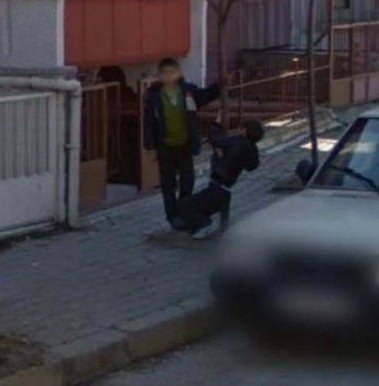 Türkler Google'ın kamerasına öyle bir yakalandı ki!