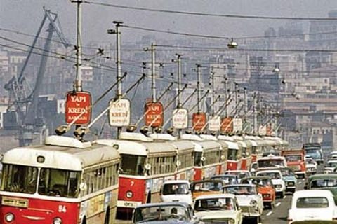 Bir zamanlar ulaşım böyle yapılıyordu