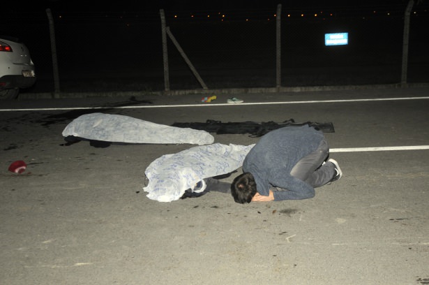 'Asfaltta' selfie canlarından etti