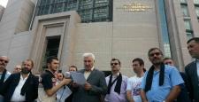 BBP’liler Yazıcıoğlu dosyasına verilen takipsizlik kararını adliyeler önünde protesto etti