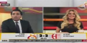 GS TV spikerine canlı yayında soğuk duş!
