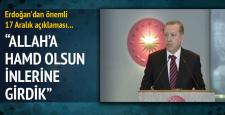 Cumhurbaşkanı Erdoğan Külliye’de konuştu
