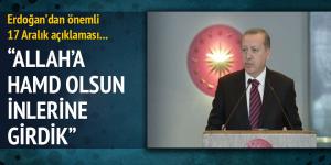 Cumhurbaşkanı Erdoğan Külliye’de konuştu