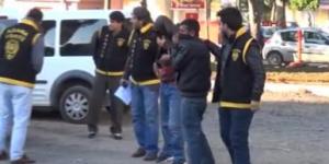 Mezarlıkta hırsızlığa 5 tutuklama