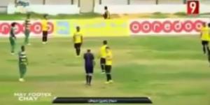 Hakem sahada gözyaşlarını tutamadı