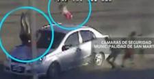 Hırsız dehşet saçtı