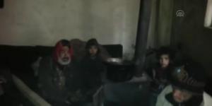 Madayada çocuk ot topladı