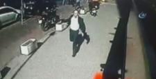 Hünkar Karataş’ın kaçma anı kamerada