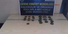 Bizans Dönemi’e ait sikkeler ele geçirildi