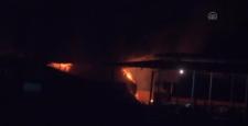 Çorum’da çiftlik yangını