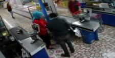 Gaspçı dehşeti kamerada