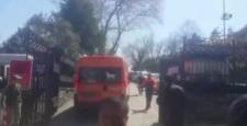 Gülhane Parkı’nda duvar çöktü