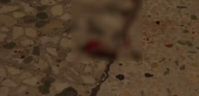 Parmak izini değil parmağını bıraktı