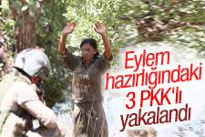 Bingöl’de 3 PKK’lı yakalandı