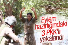 Bingöl’de 3 PKK’lı yakalandı