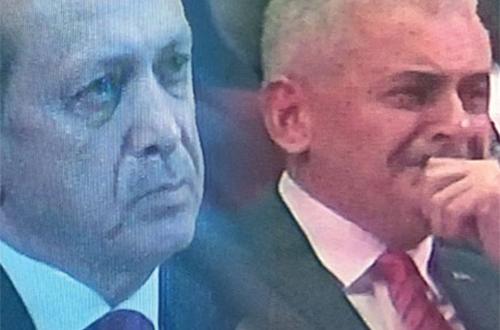 Cumhurbaşkanı Erdoğan ve Başbakan Yıldırım ağladı