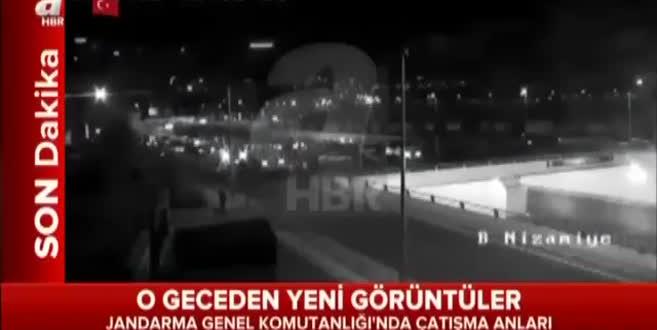 Darbeci hainlerin Jandarma Genel Komutanlığı’na saldırdığı anlar!