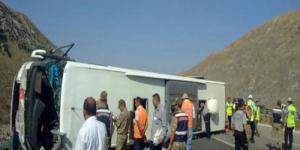 Gaziantep’te yolcu otobüsü devrildi: 4 ölü, 31 yaralı