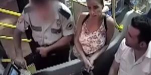 Işıklarda inmek isteyen polis şoförü tehdit etti!