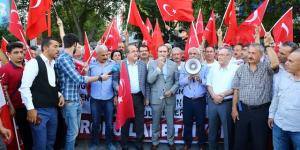 TERÖR OLAYLARI TÜRKİYE’NİN DÖRT YANINDA PROTESTO EDİLDİ