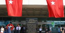 Atatürk Havalimanı’ndaki anıt törenle açıldı