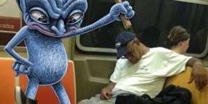 Canavarlar metroda!