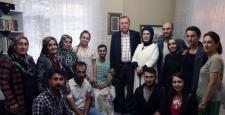 Cumhurbaşkanı Erdoğan’dan şehit ailelerine ziyaret