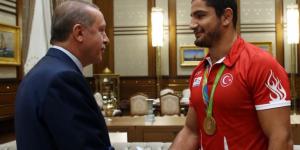 Erdoğan, Rio 2016 Olimpiyat Oyunlarında madalya kazanan Türk sporcuları kabul etti