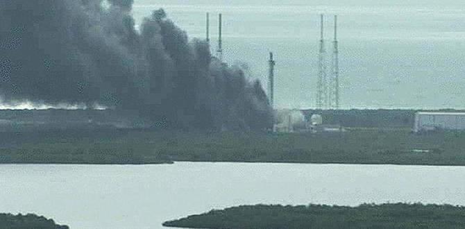 Roket test sırasında patladı