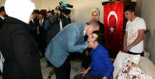 Erdoğan’dan Kazan’daki şehit ailelerine taziye ziyareti