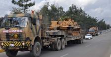 Gaziantep sınırna Fırat Kalkanı operasyonu için askeri sevkıyat