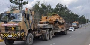 Gaziantep sınırna Fırat Kalkanı operasyonu için askeri sevkıyat