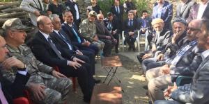 İçişleri Bakanı Süleyman Soylu Şemdinli’de